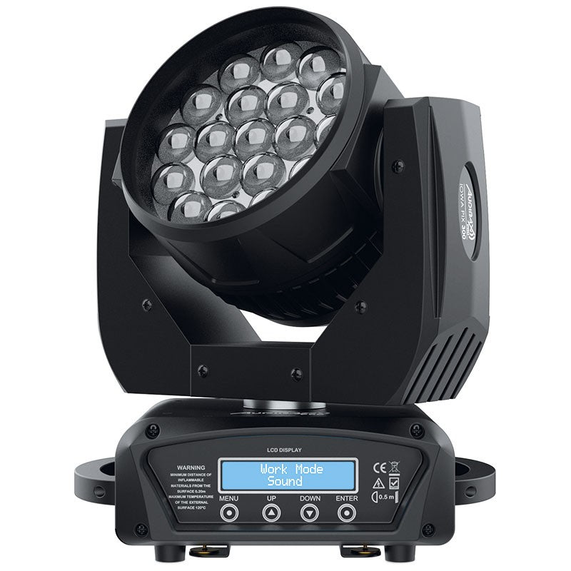Audibax Lowa Pix 300 Zoom Motorizado RGBW - Cabeza Móvil 19 LED x 15W - Tempo Shop