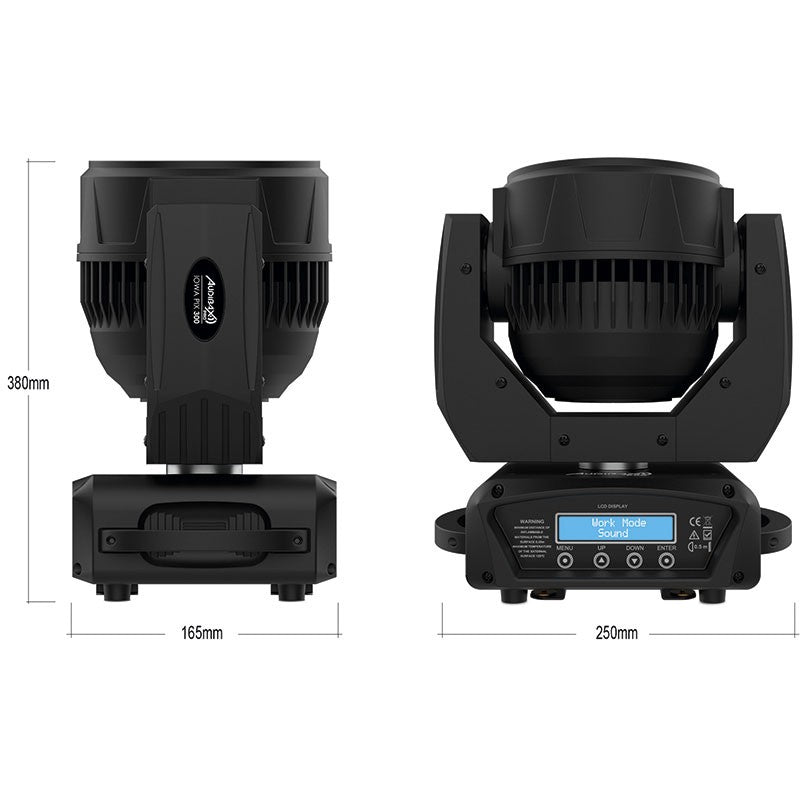 Audibax Lowa Pix 300 Zoom Motorizado RGBW - Cabeza Móvil 19 LED x 15W - Tempo Shop