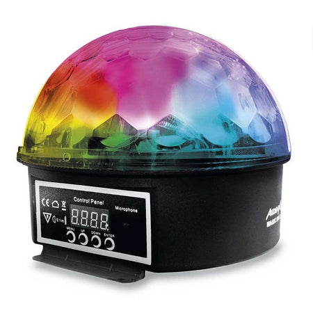 Audibax Magic Ball - Mini Star 6 x 3W DMX - Tempo Shop