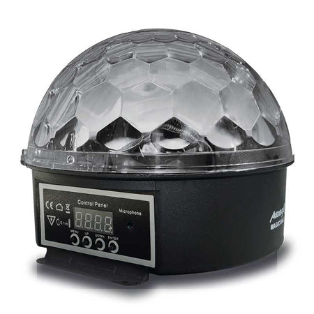 Audibax Magic Ball - Mini Star 6 x 3W DMX - Tempo Shop
