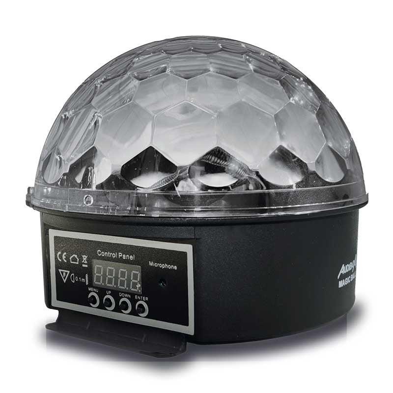 Audibax Magic Ball - Mini Star 6 x 3W DMX - Tempo Shop