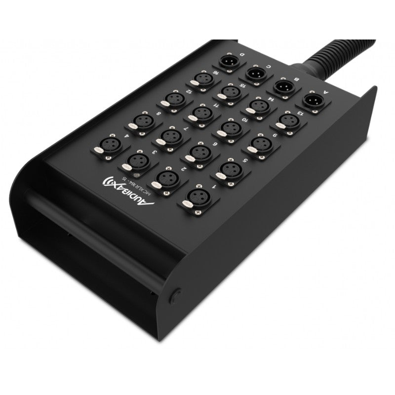 Audibax MC XLR 164 15 Stage Box 15M - Cajetin de escenario de 15m - Tempo Shop