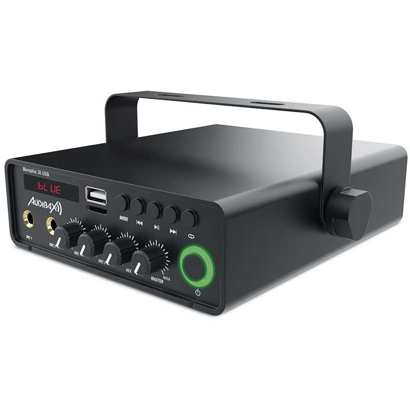 Audibax Memphis 30 USB - Amplificador Bluetooth 30W Mando a distancia - Tempo Shop