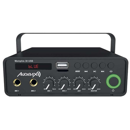 Audibax Memphis 30 USB - Amplificador Bluetooth 30W Mando a distancia - Tempo Shop