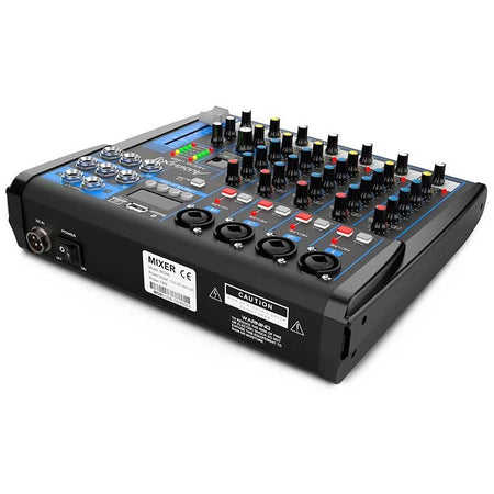 Audibax MG06 USB - Mesa Mezclas 6 canales con Bluetooth, MP3 ,USB Rec y Efectos - Tempo Shop