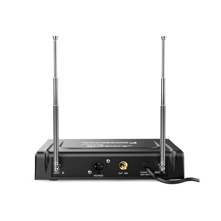 Audibax Missouri 2500 - 1 - Micrófono inalámbrico Profesional Doble Lavalier / Madona Frec. B - Tempo Shop