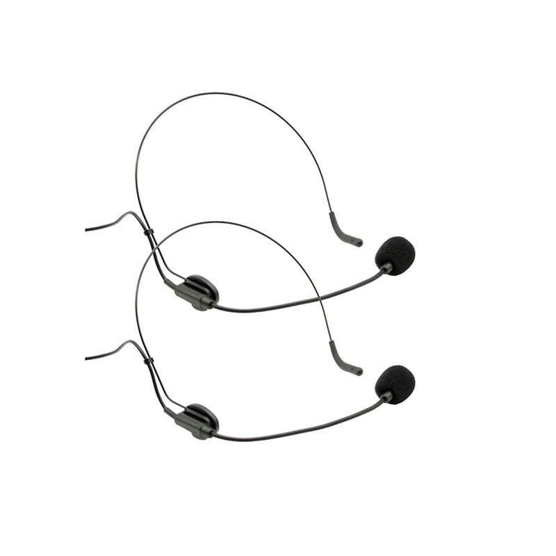 Audibax Missouri 2500 - 1 - Micrófono inalámbrico Profesional Doble Lavalier / Madona Frec. B - Tempo Shop