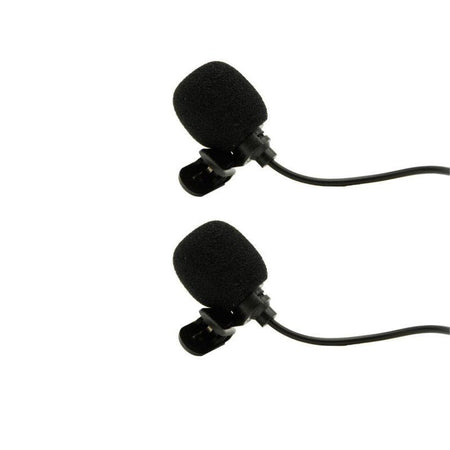 Audibax Missouri 2500 - Micrófono inalámbrico Profesional Doble Lavalier / Madona Frec. A - Tempo Shop