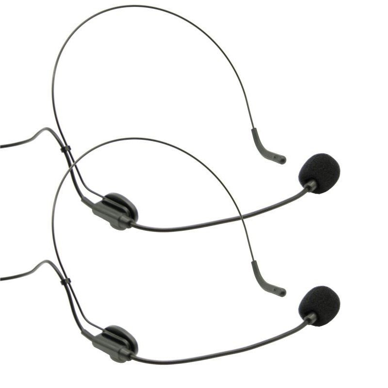 Audibax Missouri 2500 - Micrófono inalámbrico Profesional Doble Lavalier / Madona Frec. A - Tempo Shop