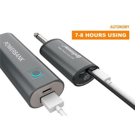 Audibax Missouri Free Head Dual UHF - Sistema de Micrófono de diadema con Receptor Recargable - Tempo Shop