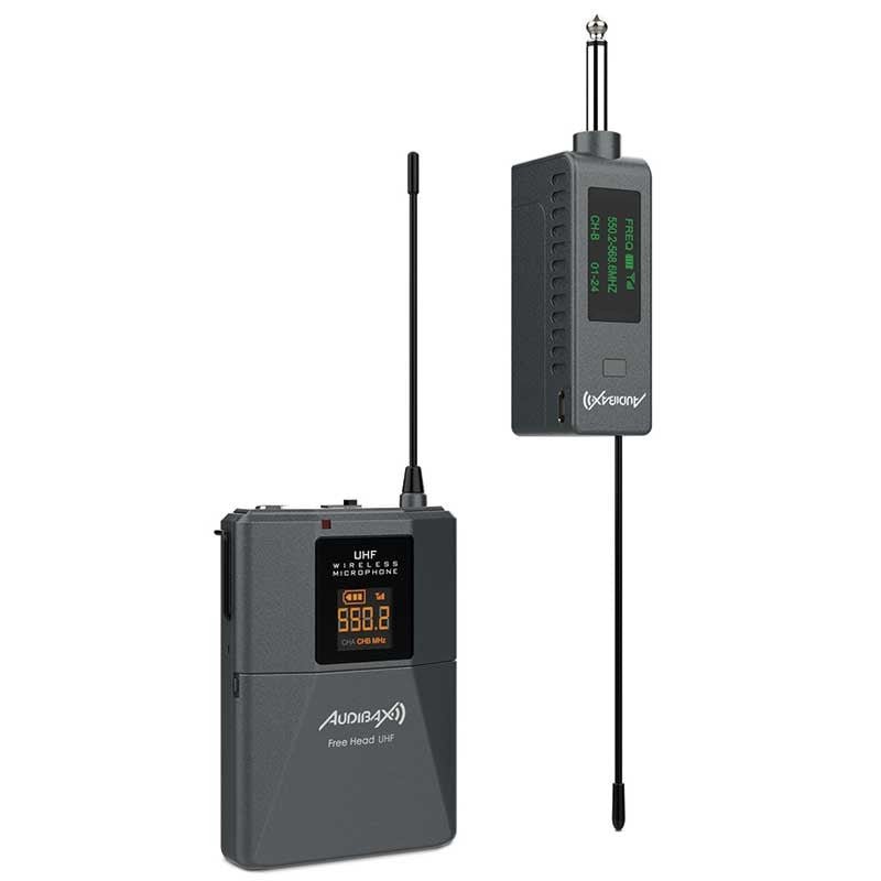 Audibax Missouri Free Head UHF - Micrófono de diadema inalámbrico - Tempo Shop