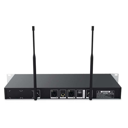 Audibax Missouri Rack B - Micrófono Inalámbrico Profesional UHF Doble de Mano Rack 19" - Tempo Shop