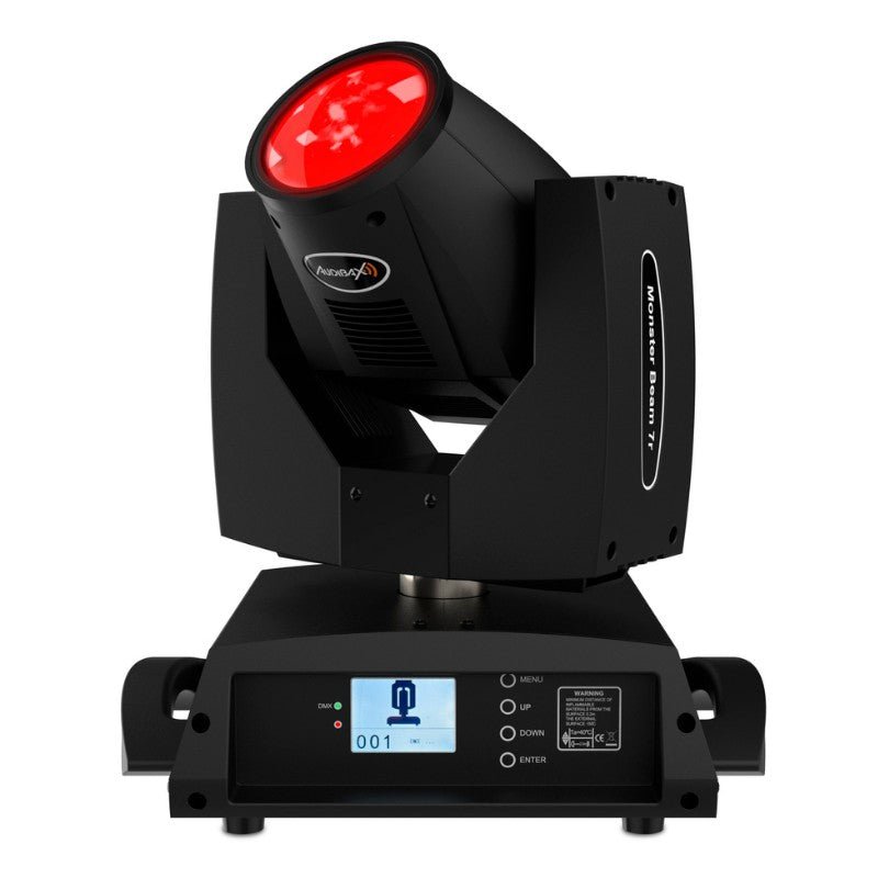 Audibax Monster Beam 7R - Cabeza móvil + Flightcase Individual - Tempo Shop