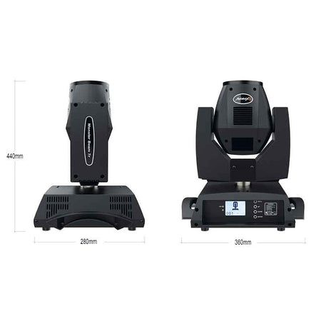 Audibax Monster Beam 7R - Pack 2 unidades incluye flightcase - Tempo Shop