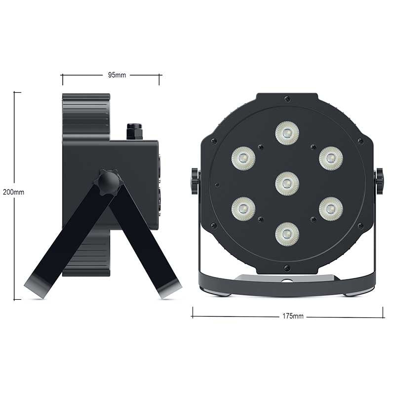 Audibax Montana 28 UV - Foco Ultravioleta 7 Leds x 4W + Mando - Tempo Shop