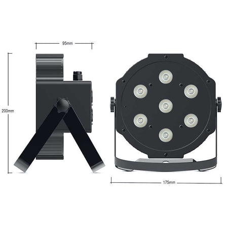 Audibax Montana 28 UV - Foco Ultravioleta 7 Leds x 4W + Mando - Tempo Shop