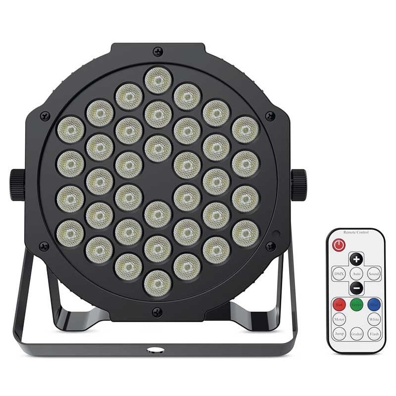 Audibax Montana 36 - Foco LED RGB 36 x 1W con Mando - Tempo Shop