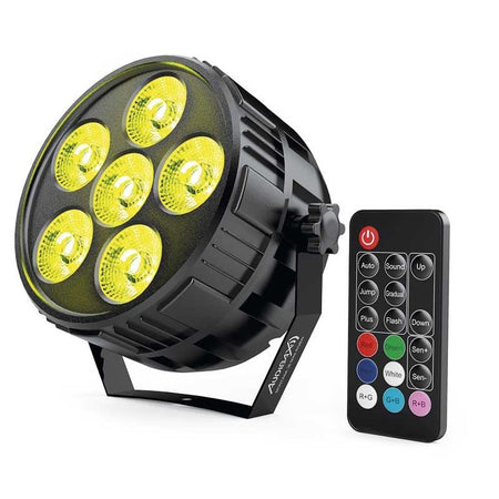 Audibax Montana 36 - Mini RGBw 4 in 1 Foco Led Discoteca 36W + Mando - Tempo Shop