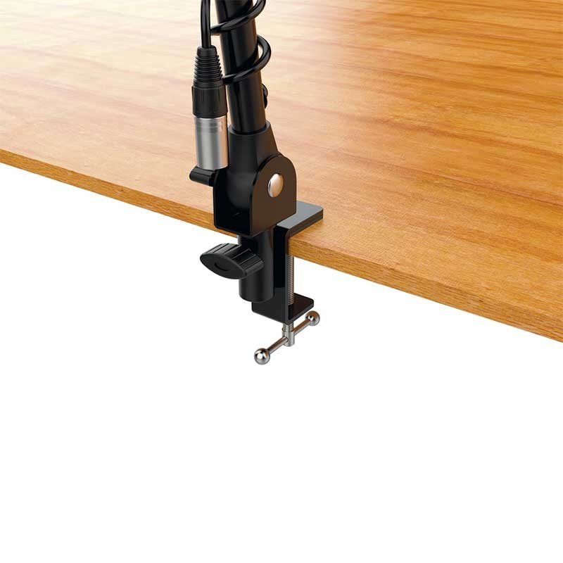 Audibax MTS - 20 - Soporte Sobremesa Micrófono Estudio Brazo Articulado Precableado - Tempo Shop