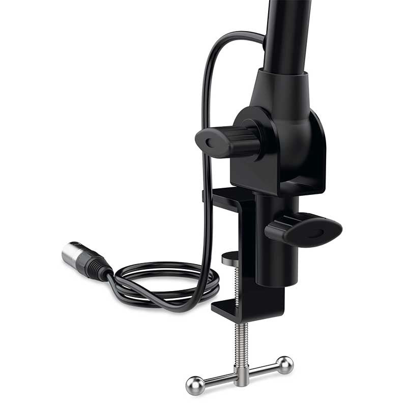 Audibax MTS - 20 - Soporte Sobremesa Micrófono Estudio Brazo Articulado Precableado - Tempo Shop