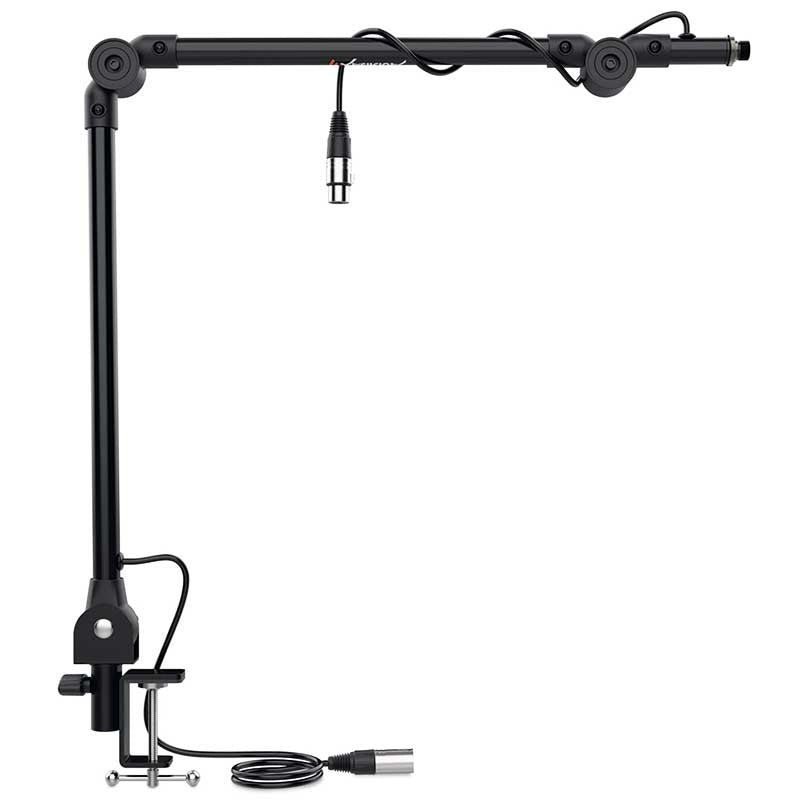 Audibax MTS - 20 - Soporte Sobremesa Micrófono Estudio Brazo Articulado Precableado - Tempo Shop