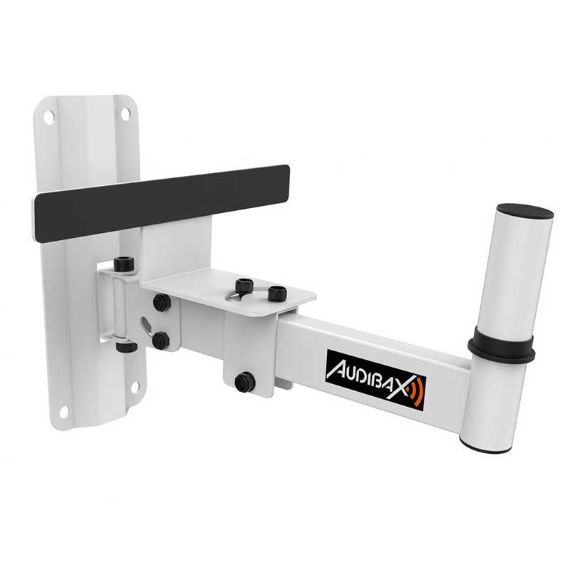 Audibax Neo 20 - White Soporte de Pared para Altavoz Profesional Vaso 35mm - Tempo Shop