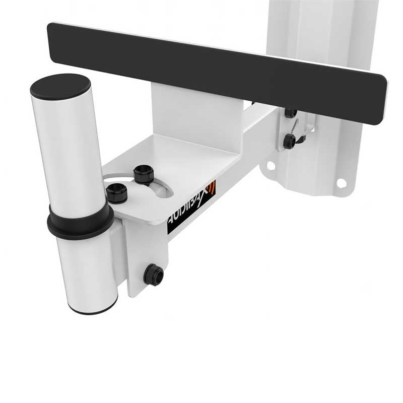 Audibax Neo 20 - White Soporte de Pared para Altavoz Profesional Vaso 35mm - Tempo Shop