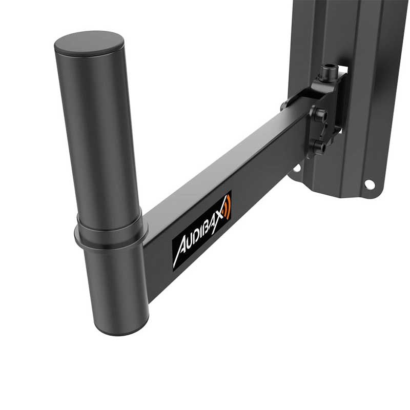 Audibax Neo 40 - Soporte de Pared para Altavoz Profesional Vaso 35mm (Pareja) - Tempo Shop