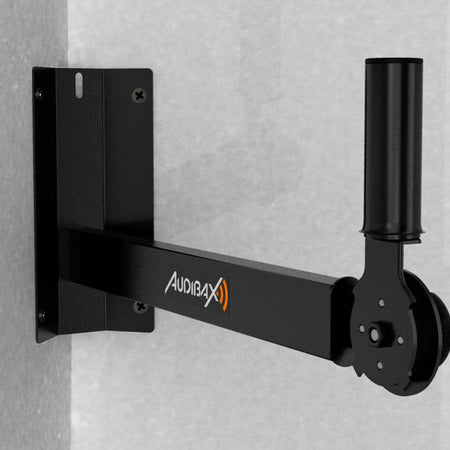 Audibax Neo 50 Corner - Soporte Inclinable Altavoz Pro para Esquinas Carga 35Kg, Vaso 35mm - Tempo Shop