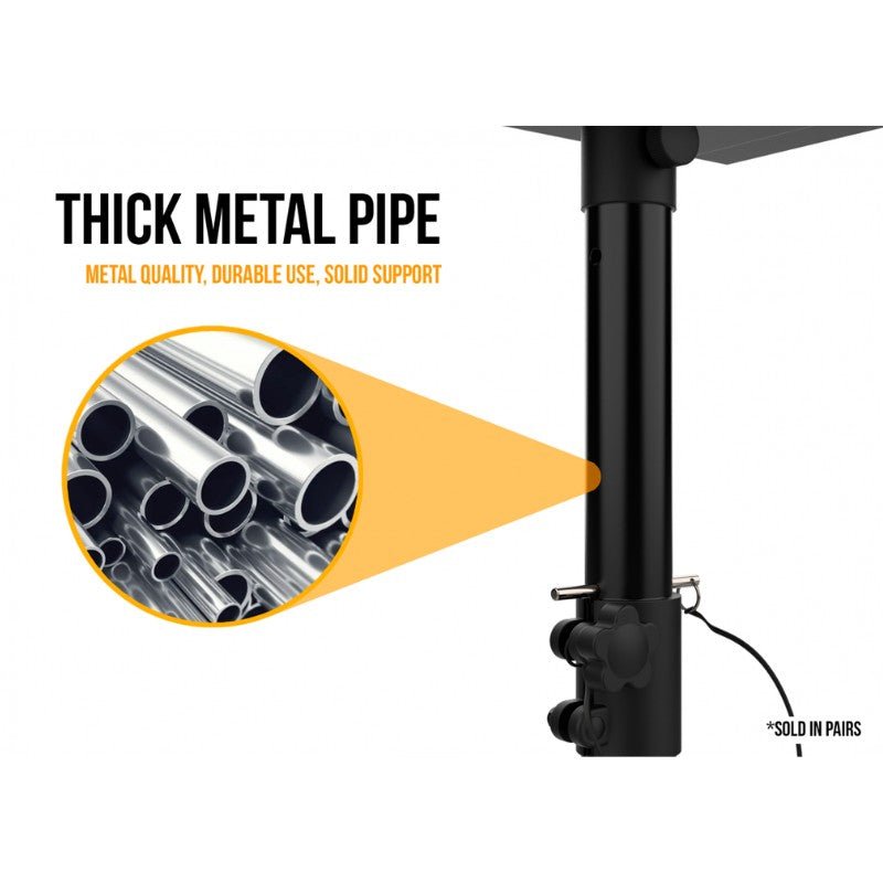 Audibax Neo SM 10 - Soportes de Suelo Para Monitor Estudio y Altavoz (Pareja) - Tempo Shop