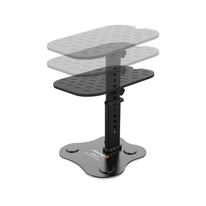 Audibax NEO STM - 10 - Soportes Monitores/ Altavoces Estudio para Mesa Regulables (Pareja) - Tempo Shop
