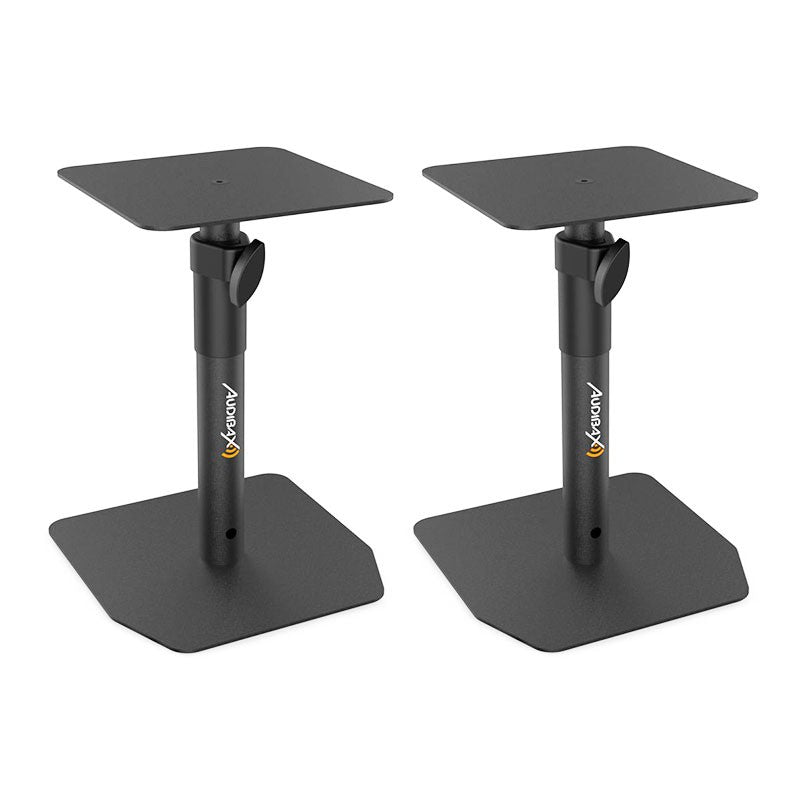 Audibax Neo STM - 20 - Soportes de Mesa Regulables para Monitor Estudio y Altavoz (Pareja) - Tempo Shop