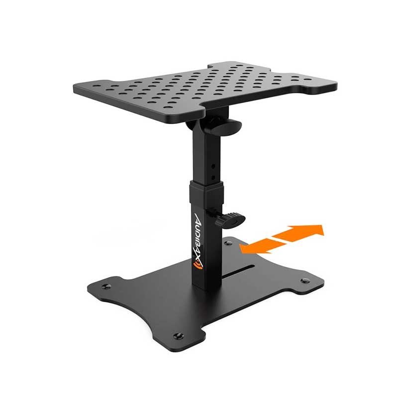 Audibax Neo STM - 30 - Soportes de Mesa Regulables para Monitor Estudio y Altavoz (Pareja) - Tempo Shop