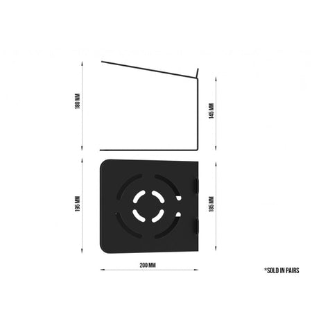 Audibax Neo STM 4B - Soportes de Mesa Para Monitor Estudio y Altavoz (Pareja) - Tempo Shop