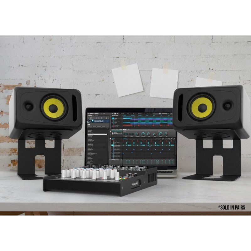 Audibax Neo STM 4BS - Soportes de Mesa Para Monitor Estudio y Altavoz (Pareja) - Tempo Shop