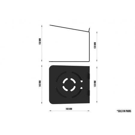 Audibax Neo STM 4BS - Soportes de Mesa Para Monitor Estudio y Altavoz (Pareja) - Tempo Shop