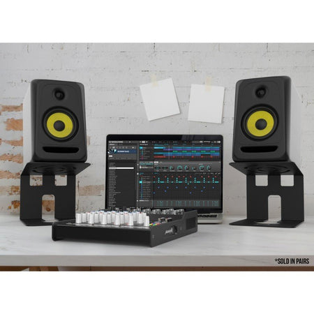 Audibax Neo STM 4BS - Soportes de Mesa Para Monitor Estudio y Altavoz (Pareja) - Tempo Shop