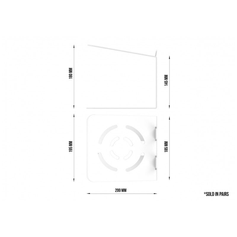 Audibax Neo STM 4W - Soportes de Mesa Para Monitor Estudio y Altavoz (Pareja) - Tempo Shop