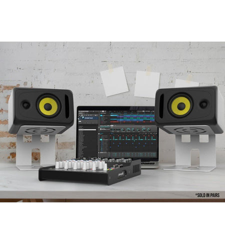 Audibax Neo STM 4W - Soportes de Mesa Para Monitor Estudio y Altavoz (Pareja) - Tempo Shop