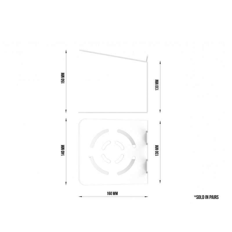 Audibax Neo STM 4WS - Soportes de Mesa Para Monitor Estudio y Altavoz (Pareja) - Tempo Shop