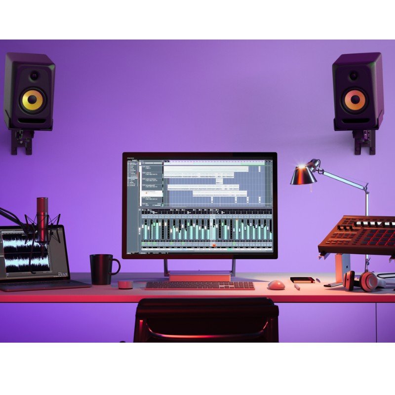 Audibax Neo STMW 1 - Soportes de Pared Para Monitor Estudio y Altavoz (Pareja) - Tempo Shop