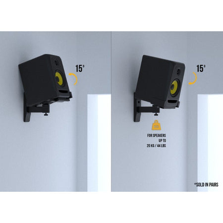 Audibax Neo STMW 2 - Soportes de Pared Para Monitor Estudio y Altavoz (Pareja) - Tempo Shop