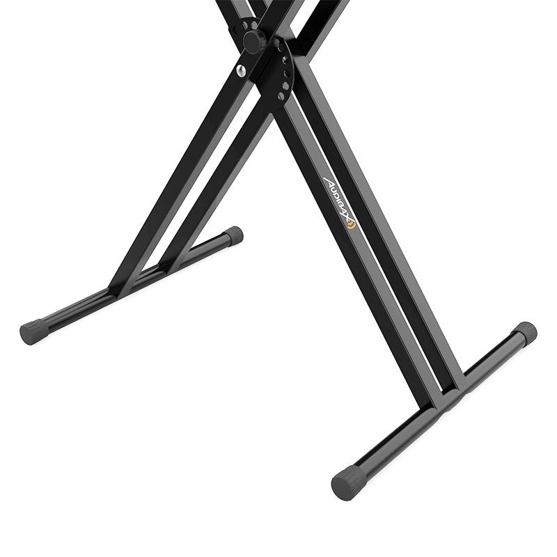 Audibax Onyx 120 - Soporte Tijera Doble para Teclado (Yamaha, Casio, Roland, Korg) - Tempo Shop