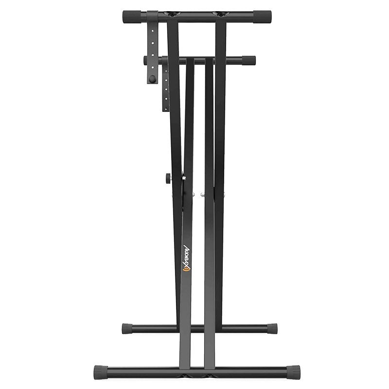 Audibax Onyx 120 - Soporte Tijera Doble para Teclado (Yamaha, Casio, Roland, Korg) - Tempo Shop
