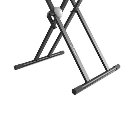 Audibax Onyx 130 - Soporte Premium Tijera Doble Teclado (Yamaha, Casio, Roland, Korg) - Tempo Shop