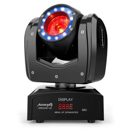 Audibax Oregon 120 - Cabeza Móvil Beam Alta Potencia 120W con Led Osram + Wash RGBW 4in1 - Tempo Shop