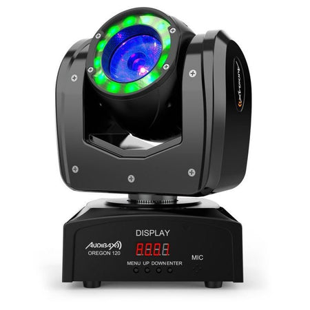 Audibax Oregon 120 - Cabeza Móvil Beam Alta Potencia 120W con Led Osram + Wash RGBW 4in1 - Tempo Shop
