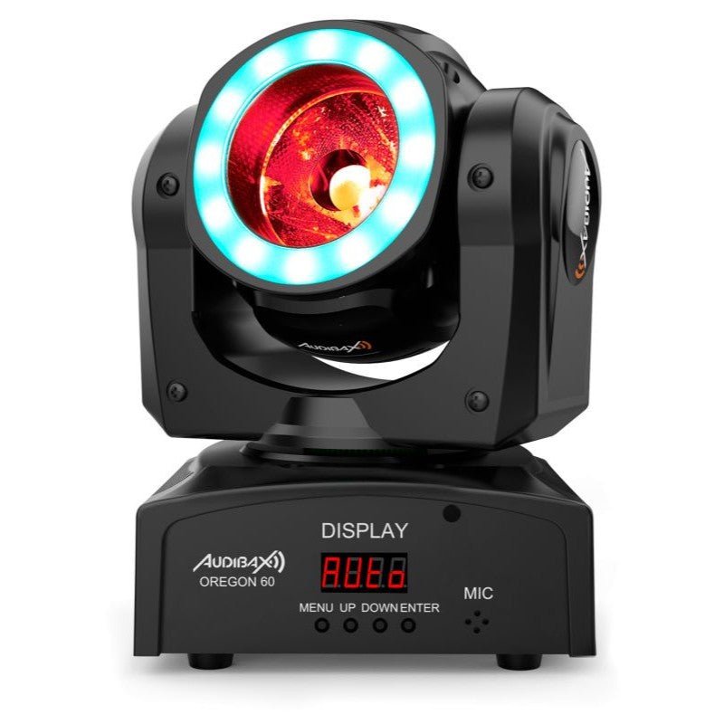 Audibax Oregon 60 - Cabeza Móvil Beam Alta Potencia 60W RGBW + Anillo LED - Tempo Shop