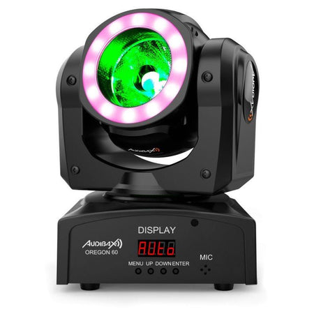 Audibax Oregon 60 - Cabeza Móvil Beam Alta Potencia 60W RGBW + Anillo LED - Tempo Shop