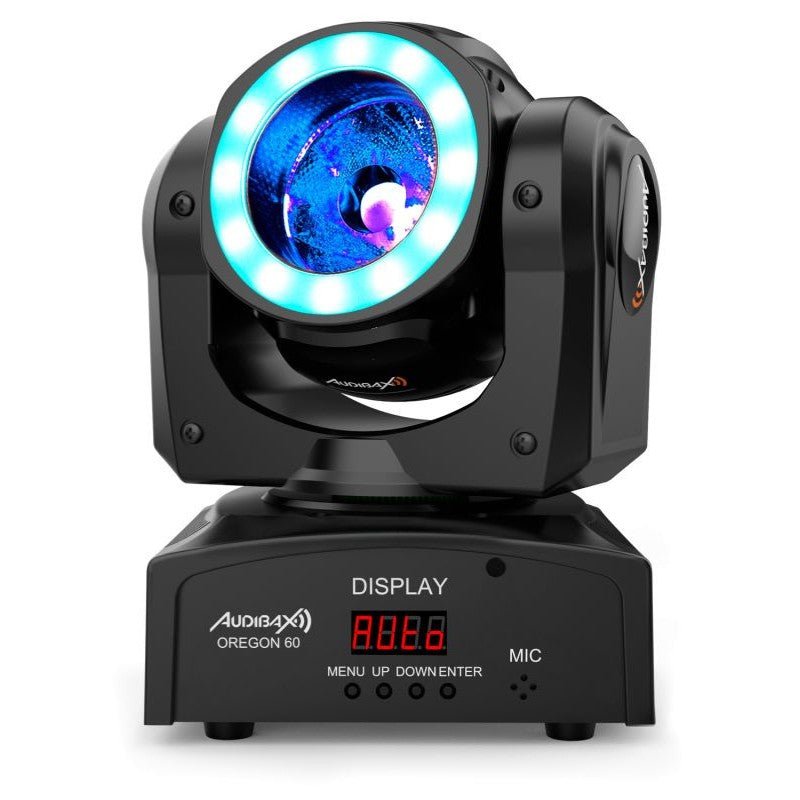 Audibax Oregon 60 - Cabeza Móvil Beam Alta Potencia 60W RGBW + Anillo LED - Tempo Shop